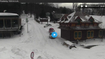 Obraz podglądu z kamery internetowej Ski resort Pustevny